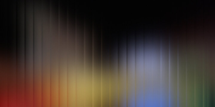 Abstract colorful light rays background with gradient blur effect