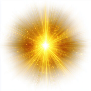 bright light burst