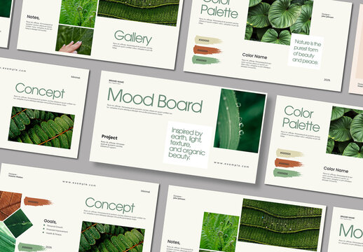 Brand Mood Board Template