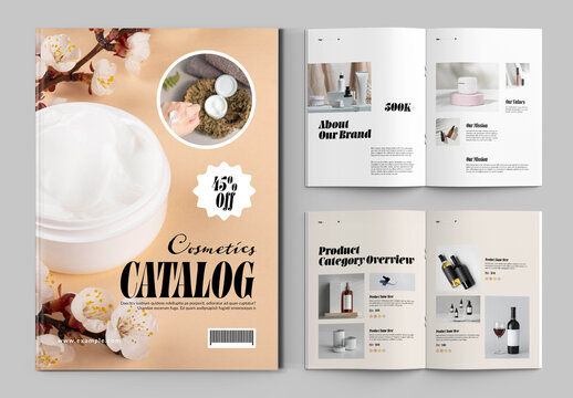 Cosmetics Product Catalog For Beauty