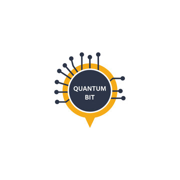 Quantum Bit Technology Logo Design.