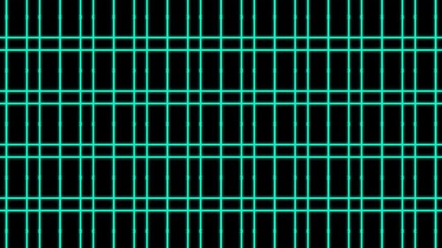 High-fidelity data grid fx loop. Innovative abstract digital technology layout with glowing network connectivity nodes for corporate. 4K.