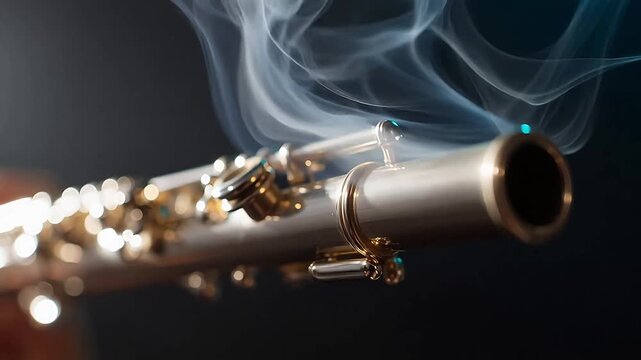 Whispering Vortex: Visualizing Sound Creation in a Flute