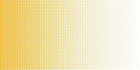 simple golden color star halftone pattern art for banner poster background. © kowsar