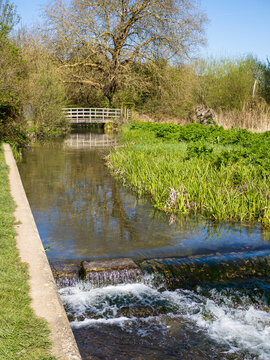 The Itchen Way, Otterbourne, Winchester, England, UK.