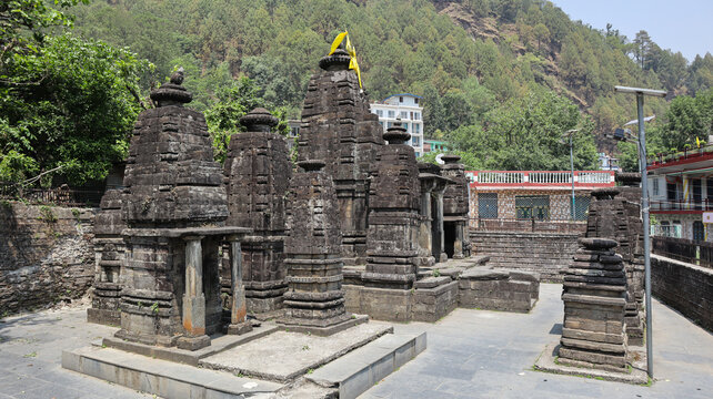 Ancient Shri Narayan Koti Group of Temple, Guptakashi, Uttarakhand, India.