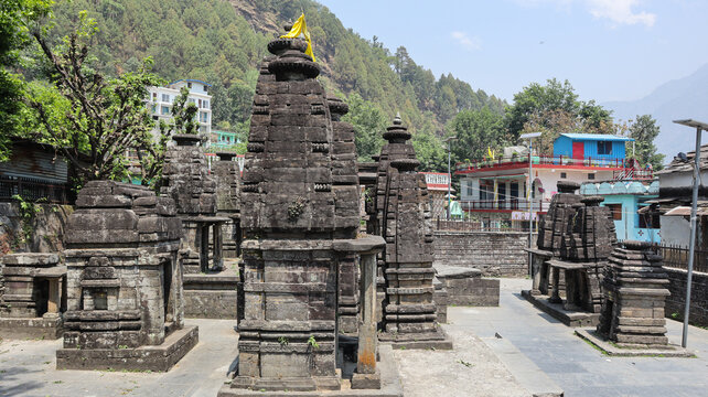 Ancient Shri Narayan Koti Group of Temple, Guptakashi, Uttarakhand, India.
