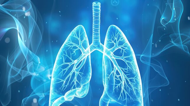 Emphysema is a chronic progressive respiratory disease damaging pulmonary alveoli and lung tissue