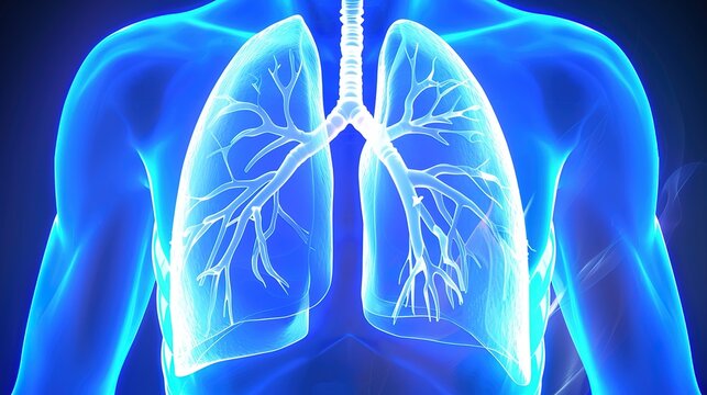 Human lungs are core paired respiratory organs responsible for gas exchange, oxygen intake and carbon dioxide emission inside the human respiratory system. 