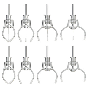 3D claw crane arcade machine grabber mechanical tool game elements