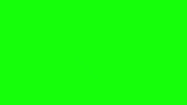 High performance gaming computer tower with glowing blue led lights on a green screen background.