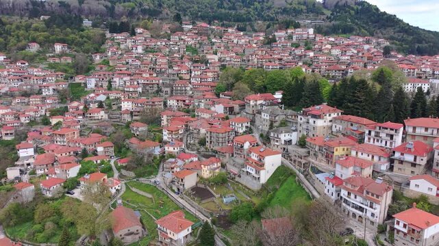 Milia village, Epirus region, Greece