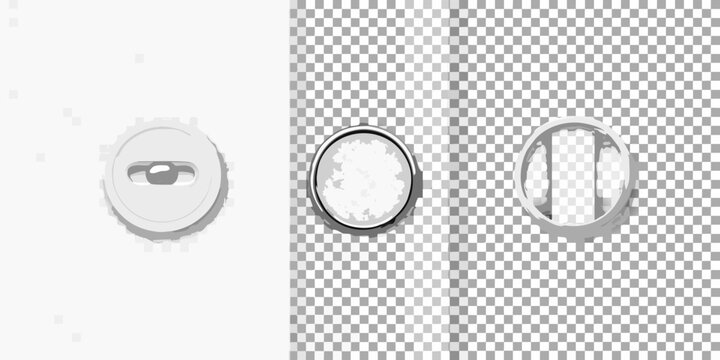 magnifying glass trio realistic set lens tool