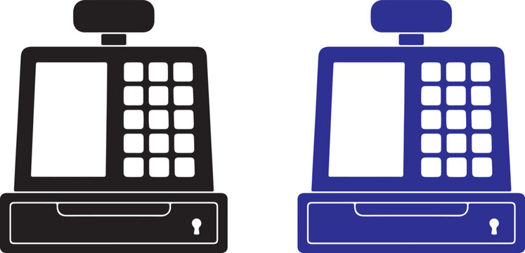 Point of sale terminals with keyboards and cash drawers