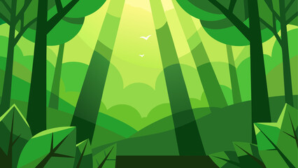 Serene forest glade © Devili