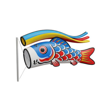 Traditional Japanese Koinobori Windsock