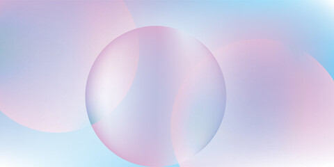 Modern minimalist background vector abstarct shape circle. © Indra