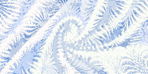 fern frond watercolor painting botanical nature leaf © Juna