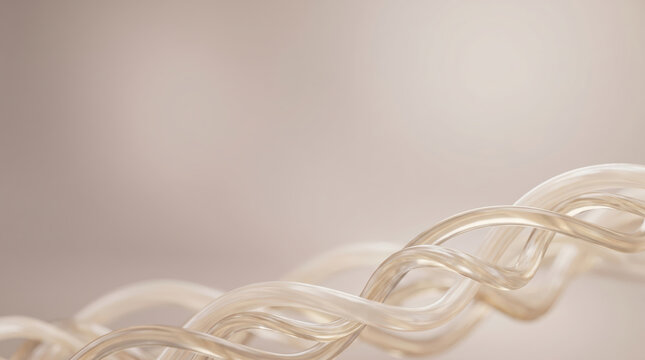 Collagen support treatment for improving skin elasticity