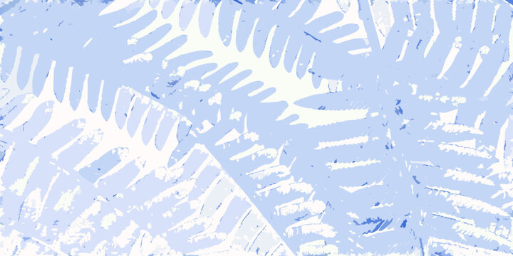 fern frond watercolor painting botanical nature leaf