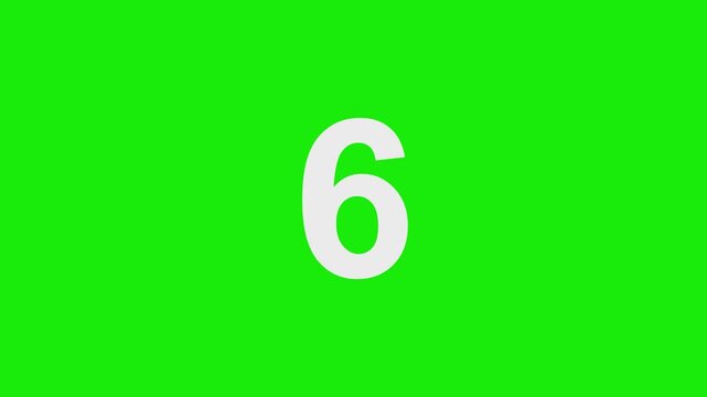 Green Screen countdown from 1 to 10, Countdown, Green Screen, Abstract, Business