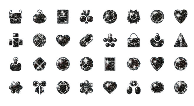 Black icons on white background.