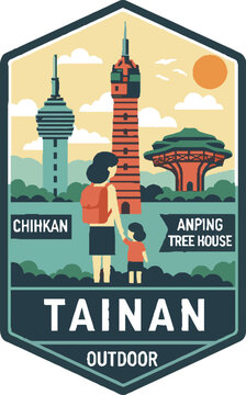 Tainan's Anping Tree House and Chihkan Tower