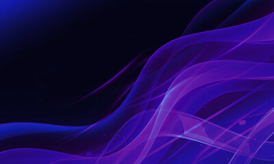 Fototapeta premium Abstract Glowing Geometric Technology Background