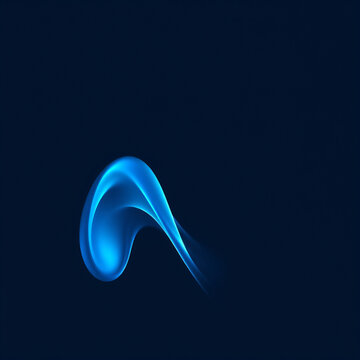 liquidabstractminimalartneonbluefluidvoidsmoothglowingshadow