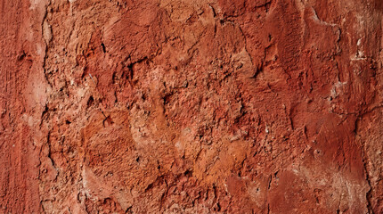 Fototapeta premium Dark red stucco wall texture background