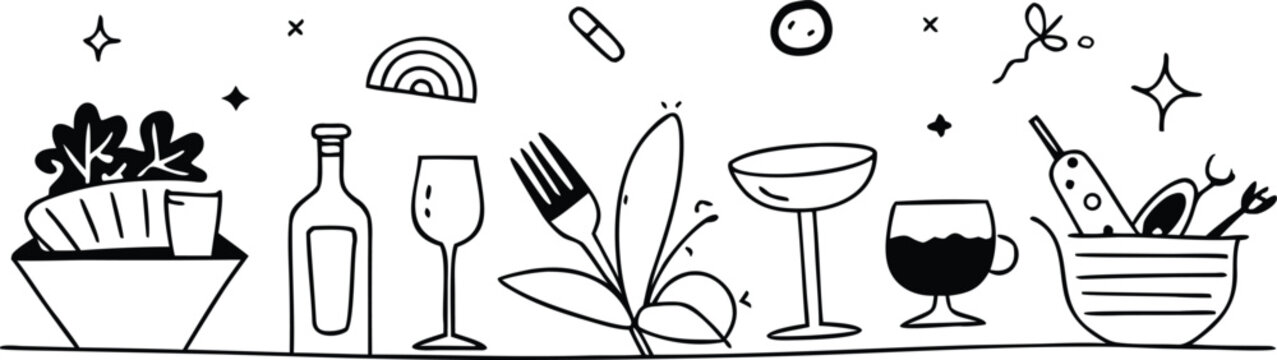 Wine and dine with a touch of whimsy on a table setting