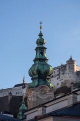 Obraz premium St Peter's Abbey, or St Peter's Archabbey in Salzburg, Austria