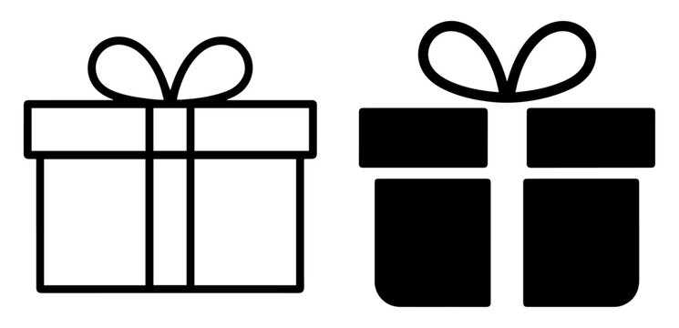 gift box present icon symbol
