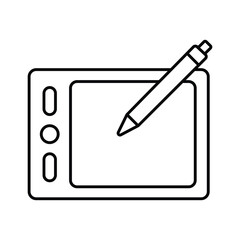 Naklejka premium Digital Illustration Vector icon which can easily modify or edit