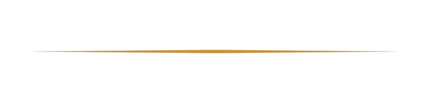 Orange Gradient Line. Fading Glow Stroke. Minimal Vector Illustration. Abstract Line Art Design