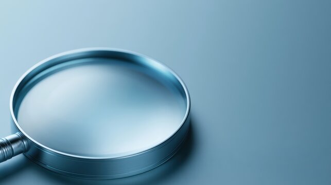 magnifying glass concept, search analysis background, modern business style