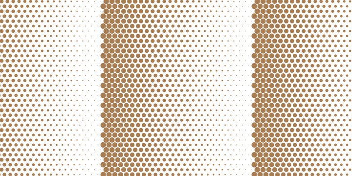 simple brown halftone dot pattern for banner poster background.