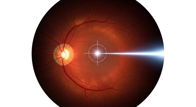 Eye examination, retina scan, ophthalmology, medical imaging, eye care