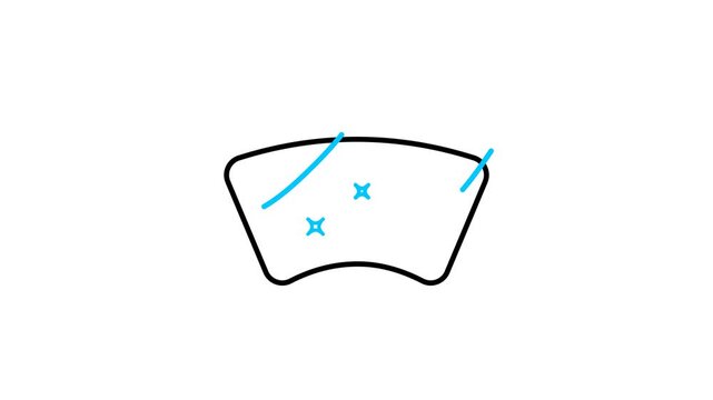 Windshield Animated Video Icon