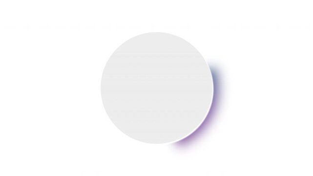 Modern dual color circular gradient animation with soft glowing blur rotation on transparent background. Excellent for loading screens, progress visuals, countdown timers and sleek futuristic motion 