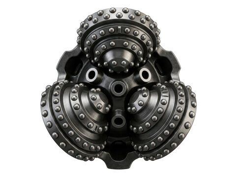 Close-up view of a mechanical differential gear assembly with intricate internal components.
