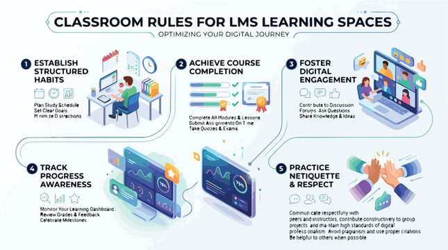 Classroom Rules for LMS Learning Spaces Optimizing Digital Journey.