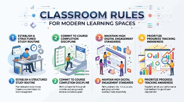 Classroom Rules for Modern Learning Spaces.