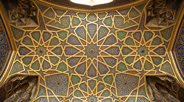 Islamic Geometry Luxury Pattern