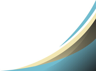 Obraz premium Abstract Curve Corner