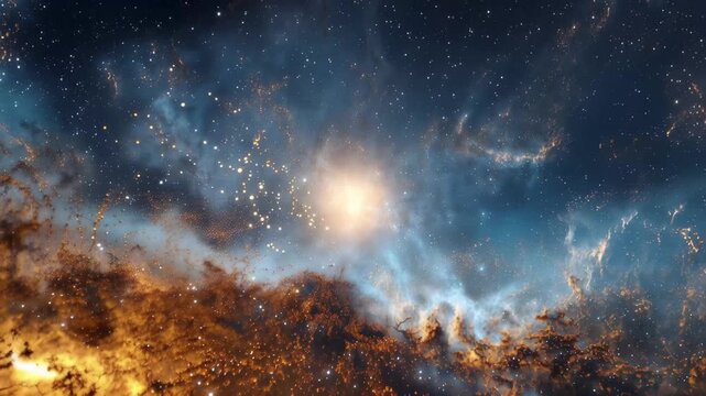 Explore the vastness of space with stunning visuals of stars, nebulae, and galaxies in a cosmic journey through the universe captured in high detail