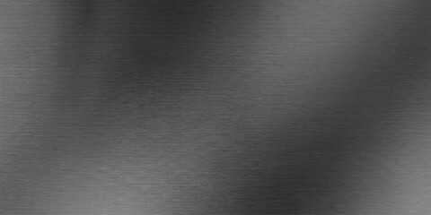 Fototapeta premium Brushed metal texture background with dark gray steel surface and grunge metallic pattern design