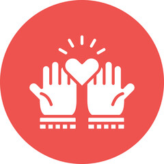 Obraz premium Compassion Vector Icon