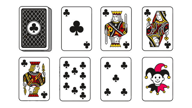 Playing Card King Queen Jack Joker Imagens – Procure 4,268 fotos