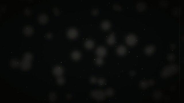 Dystopian Floating Dust Particles and Film Scratches